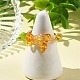 Natural Amber Finger Rings(RJEW-JR01080)-2
