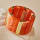 Boho Acrylic Tile Stretch Bracelets(WG79D38-02)-1