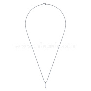 Stainless Steel Pendant Necklaces, Cuban Chain Necklaces for Men(AO9889-3)