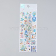 Epoxy Resin Sticker, for Scrapbooking, Travel Diary Craft, Mixed Patterns, 0.4~2.75x0.4~2.6cm(DIY-B009-06E)