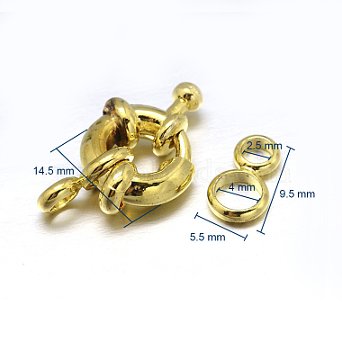 Brass Spring Ring Clasps(KK-L082D-01G)-3