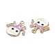 Halloween Rack Plating Alloy Enamel Pendants(ENAM-P247-02KCG)-2