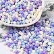 6/0 Opaque Baking Paint Glass Seed Beads(SEED-M012-02A-29)-1