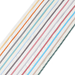 12Pcs 12 Colors Polyester Book Headbands, for Book Binding Decorations, Mixed Color, 1/2 inch(13~14mm), about 1.5 yards/pc, 1pc/color(OCOR-FH0001-34)