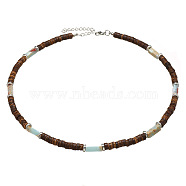 Surfer Style Coconut Shell Necklace for Hipster Couples Jewelry.(LY8215-4)