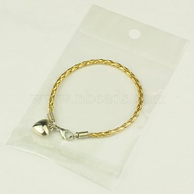 PU Leather Braided Charm Bracelets(BJEW-JB00785-18)-3