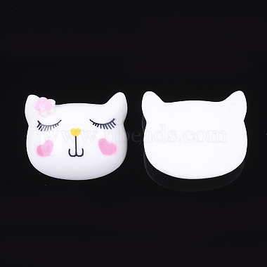 Resin Kitten Cabochons(X-CRES-Q210-04A)-2