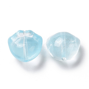 Perles de verre peintes par pulvérisation transparent(GLAA-I050-05A)-2
