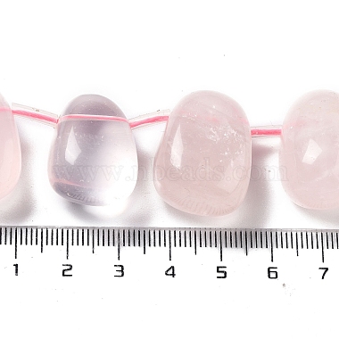 Natural Rose Quartz Beads Strands(G-P528-E05-01)-4