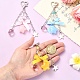 Pendentifs en polyester(HJEW-YW00455-01)-5