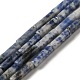 Natural Blue Spot Jasper Beads Strands(G-D464-34)-1