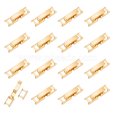 Real 24K Gold Plated Brass Watch Band Clasps