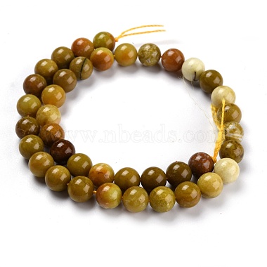Perles d'opale jaune naturelle(G-P446-02C)-2
