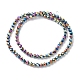 Electroplate Glass Beads Strands(EGLA-K015-10E)-2