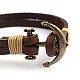 Leather Multi-Strand Bracelets(BJEW-P128-35)-3