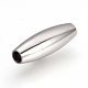 304 Stainless Steel Magnetic Clasps with Glue-in Ends(STAS-Q211-31A)-1