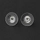 Brass Bullet Clutch Earring Backs(X-KK-EC129-NF)-2