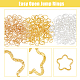 superfindings 9 sacs 9 anneaux de liaison ouverts en fer de style(IFIN-FH0001-71)-4