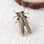 Adjustable Zinc Alloy Finger Rings, Insect, Golden, Inner Diameter: 15~20mm(FS-WG50FDE-01)
