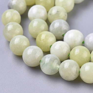 Natural Sinkiang Jade Beads Strands(X-G-L538-036-6mm)-2