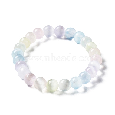 Colorful Round Selenite Bracelets
