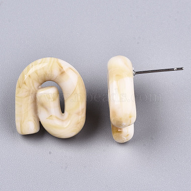 Opaque Resin Stud Earrings(X-EJEW-T012-01-A04)-4