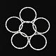 Brass Linking Rings(KK-O143-35S)-2