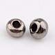 Dark Gray 11/0 Grade A Electroplated Glass Seed Beads(X-SEED-Q008-F576)-2