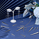 120Pcs 3 Styles Plastic Pendants(KY-SC0002-64)-4