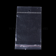 OPP Cellophane Bags, Rectangle, Clear, 14x7cm, Unilateral Thickness: 0.045mm, Inner Measure: 9x7cm(OPC-Q002-02-7x14)