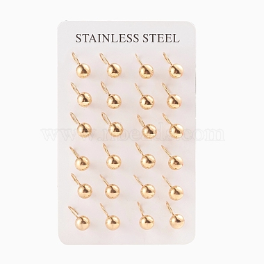 304 Stainless Steel Leverback Earrings(EJEW-L232-038C-G)-3