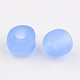 6/0 Frosted Round Glass Seed Beads(X-SEED-A008-4mm-M6)-2