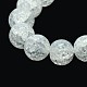 Synthetic Crackle Quartz Round Beads Strands(G-L155-10mm-03)-2
