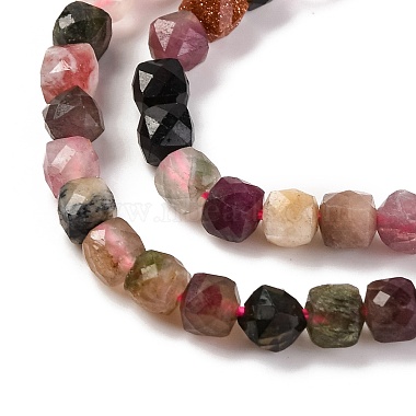 tourmaline naturelle des perles brins(G-F770-A01-01)-4