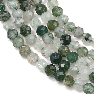 Natural Moss Agate Beads Strands(G-J002-03H-A)-5