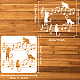 PET Hollow Out Drawing Painting Stencils(DIY-WH0391-0730)-2