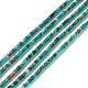 Chapelets de perles en chrysocolle naturelle(G-F717-06)-1