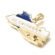 Brass Enamel Pendants(KK-C263-30C-G)-2