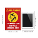 Waterproof PVC Warning Sign Stickers(DIY-WH0237-006)-5
