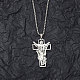 201 Stainless Steel Pendant Necklaces for Man(NJEW-Q336-03D-P)-2