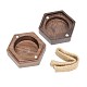 boîtes à anneaux en bois hexagonales(PW-WG17276-01)-1