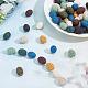 81pcs 9 colors Natural Lava Rock Beads Strands(G-AR0005-63)-4