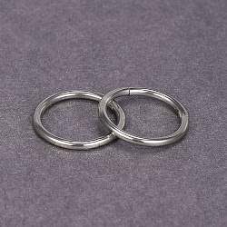 316L Surgical Stainless Steel Hoop Cartilage Earrings, Nose Rings for Men, Piercing Body Jewelry, Stainless Steel Color, 1.2mm, Inner Diameter: 16mm(WGB51CA-32)