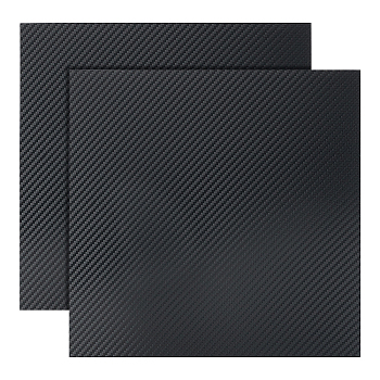 PVC Thermoplastic Plates, for Knife Sheath Handle Making, Square, Black, 300x300x1.5mm