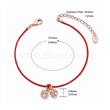 Bracelets à breloques en laiton Shegrace(JB515A)-2