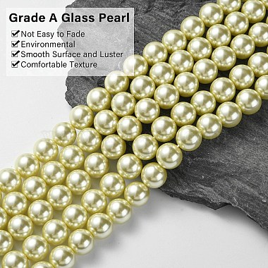 brins de perles rondes en verre teinté écologique(HY-A002-12mm-RB012)-3