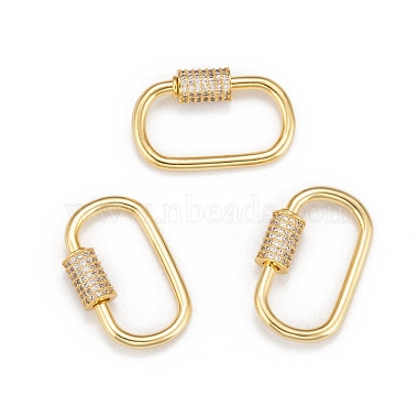 Clear Brass Clasps