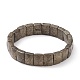 Natural Pyrite Stretch Bracelets(BJEW-F406-B12)-2