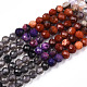 Natural & Synthetic Mixed Gemstone Beads Strands(G-D080-A01-02-20)-4