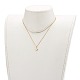 Brass Micro Pave Clear Cubic Zirconia Pendant Necklaces(NJEW-JN03400)-5